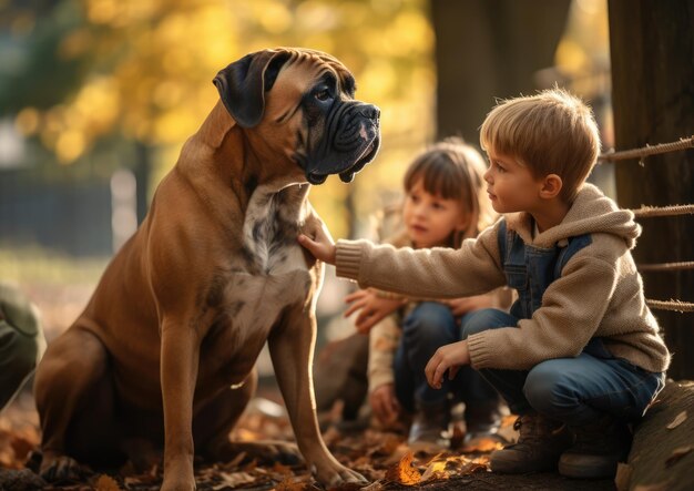 O Boxer é uma raça de cão de pêlo curto de médio a grande porte