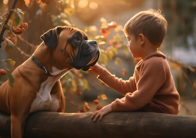 O Boxer é uma raça de cão de pêlo curto de médio a grande porte