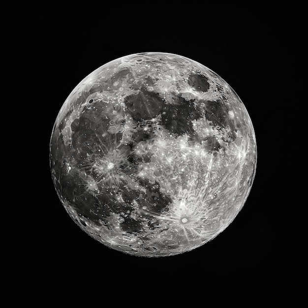 Foto o brilho percebido da lua da terra depende de onde a lua está em sua