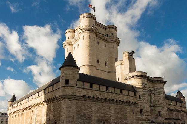 O castelo de Vincennes Paris França