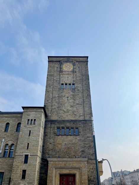 Foto o castelo do kaiser ou palácio imperial em poznan é a residência do kaiser alemão