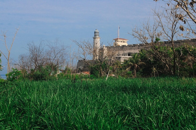 O castelo do morro em Havana