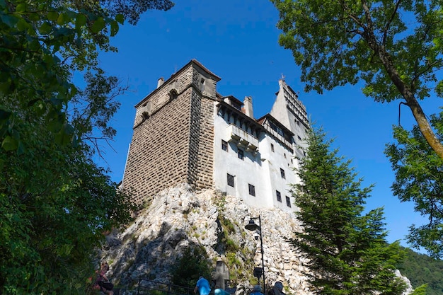 O castelo medieval de Bran conhecido pelo mito de Drácula