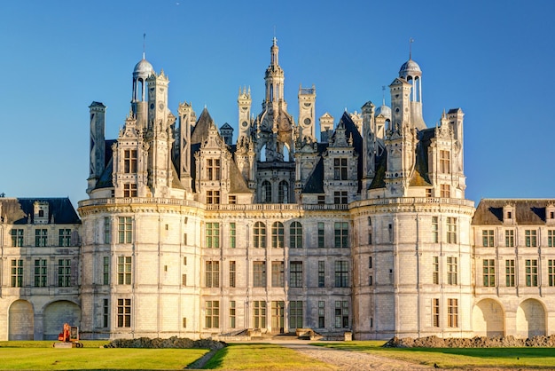 O castelo real de Chambord França