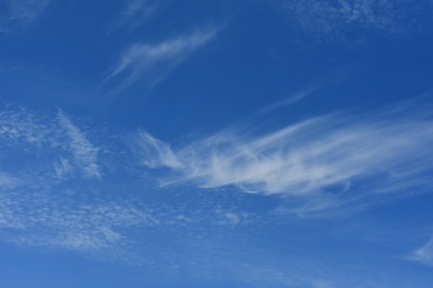 O céu é um céu com nuvens para imagens de fundo