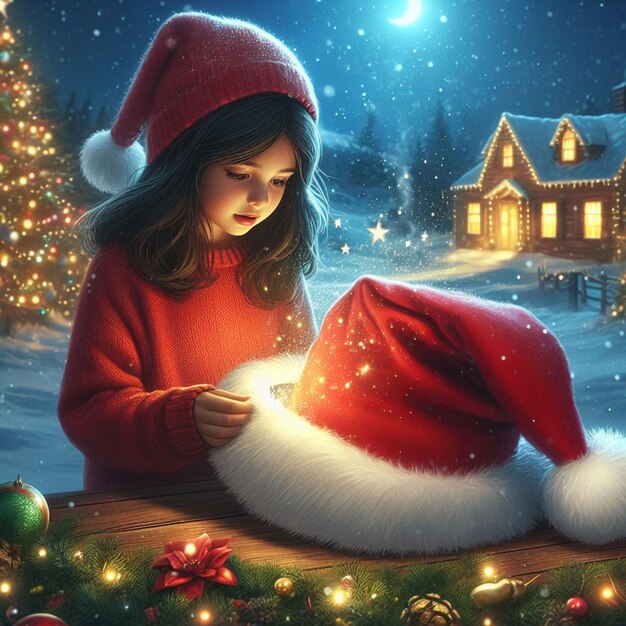 O chapéu do Papai Noel possui a capacidade mágica de revelar os desejos mais profundos das pessoas.