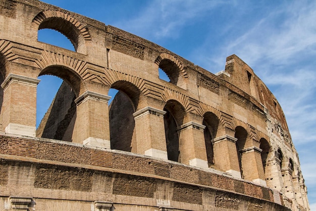 O Coliseu em Roma, Itália