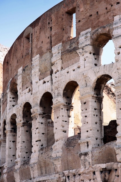 O Coliseu em Roma, Itália