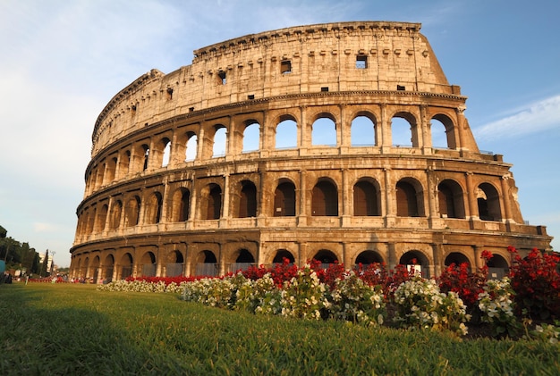 O Coliseu em Roma, Itália