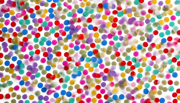 Foto o confete traz um elemento de diversão para festas e reuniões