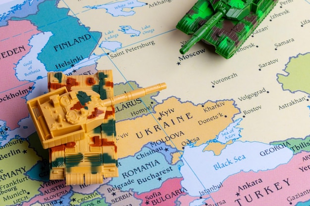 O conflito entre a Rússia e a Ucrânia A guerra na Ucrânia A guerra na Europa mapa da Ucrânia