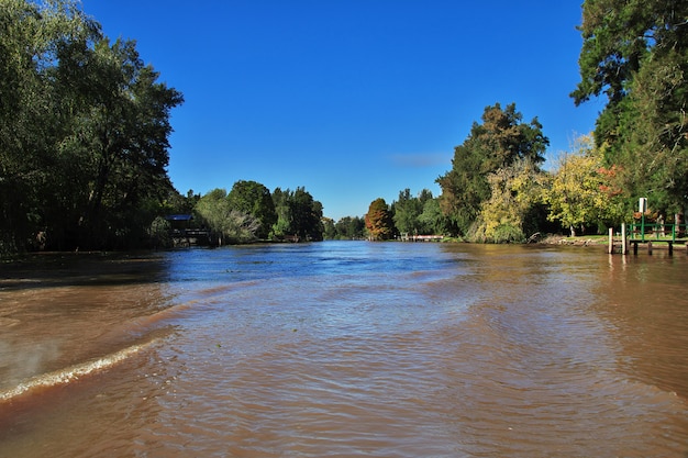 O delta do rio tigre, buenos aires, argentina