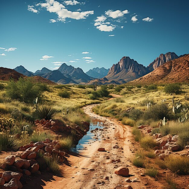Foto o deserto do oeste americano