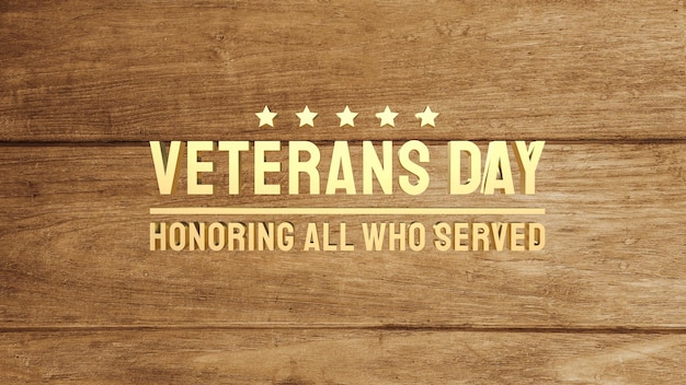 O Dia dos Veteranos é um feriado federal celebrado nos Estados Unidos em 11 de novembro de cada ano. É um dia dedicado a homenagear e expressar gratidão a todos os veteranos militares.