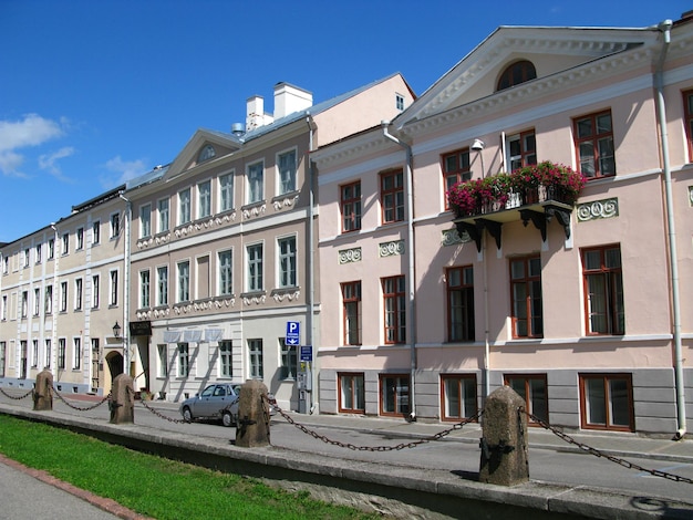 O edifício em Tartu Estônia