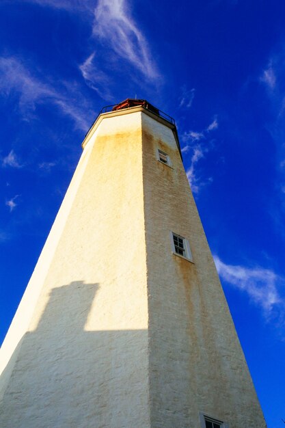 O edifício mais alto do farol do céu