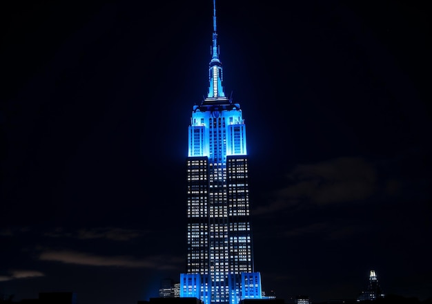 O Empire State Building na cidade de Nova York
