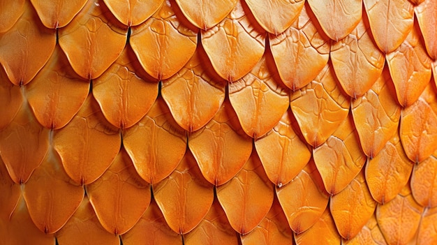 Foto o encanto dos répteis adorna um fundo de couro laranja, infundindo textura com elegância cativante.