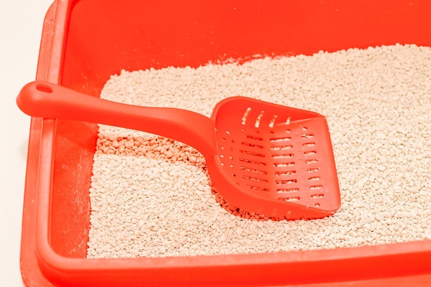O enchimento ecológico de soja para grânulos de areia para gatos absorve a umidade