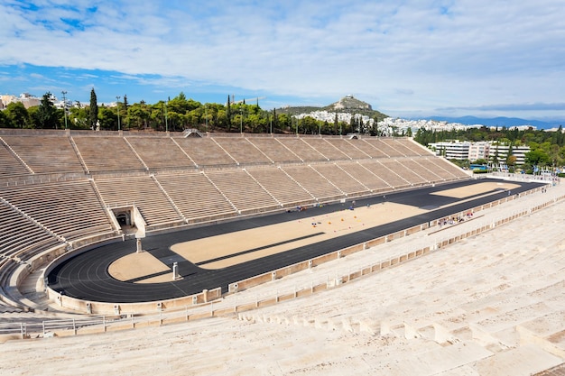 O Estádio Panatenaico, também conhecido como Kallimarmaro, é um estádio multiuso em Atenas, Grécia