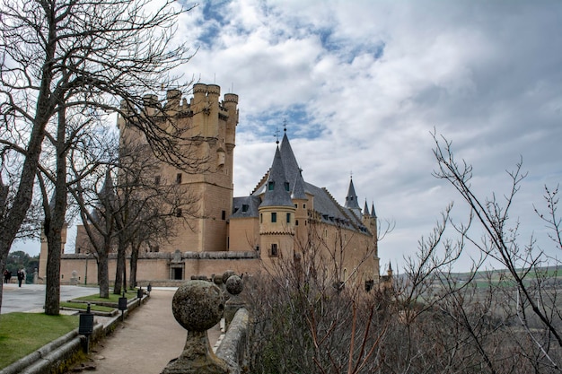 O famoso Alcazar de Segovia Castilla y Leon Espanha