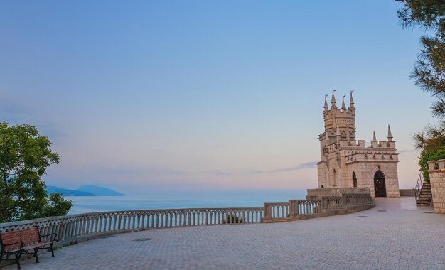 O famoso castelo Swallow39s Nest perto de Yalta