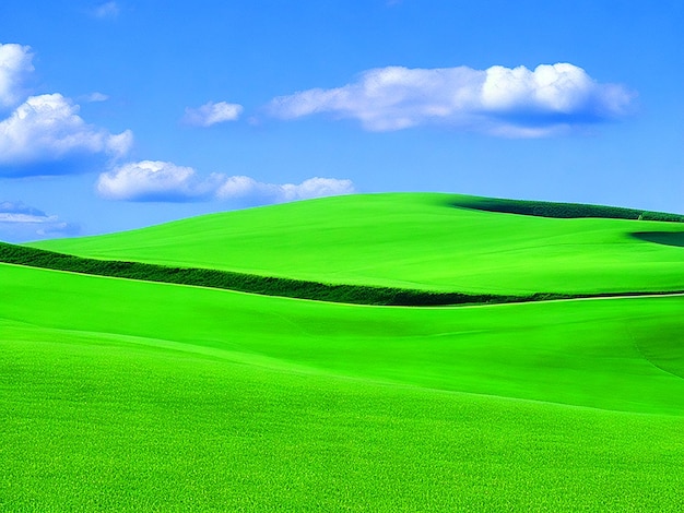 O famoso Windows XP desktop por trás da imagem de fundo download