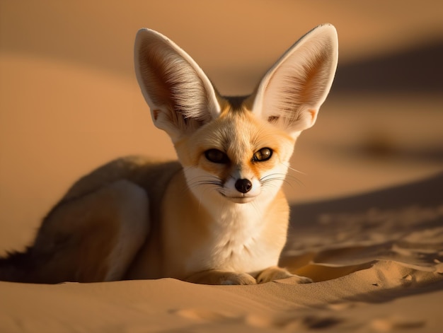 O fascínio da Fennec Fox no Saara