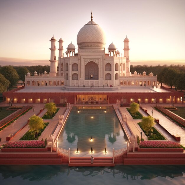 o grande taj mahal