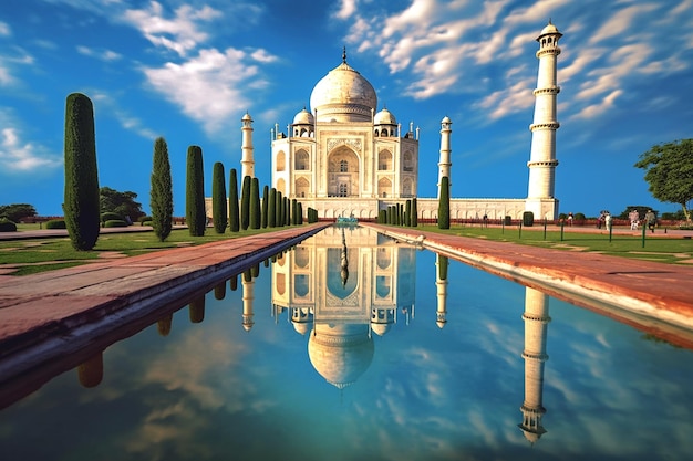 o grande taj mahal