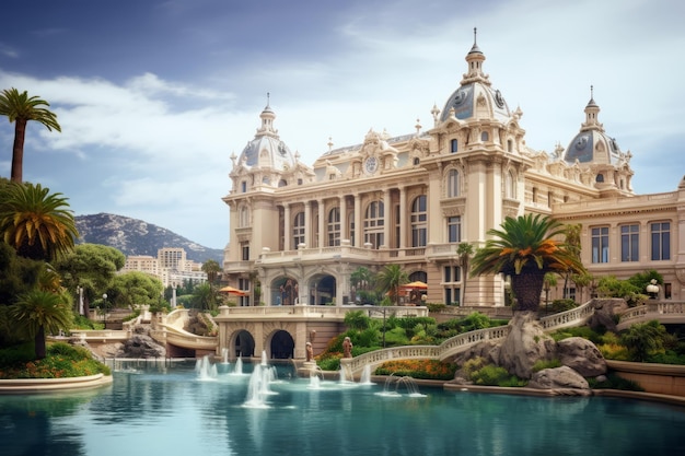 O hipnotizante Grand Casino revelando a opulência de Monte Carlo Monaco AR 32
