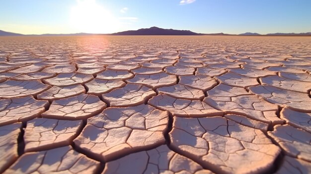 Foto o infinite mosaic natures artistry em salt flat