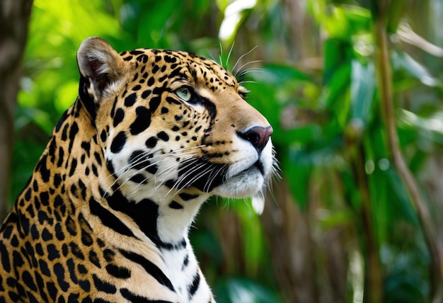 O Jaguar, guardião furtivo do ecossistema da floresta tropical