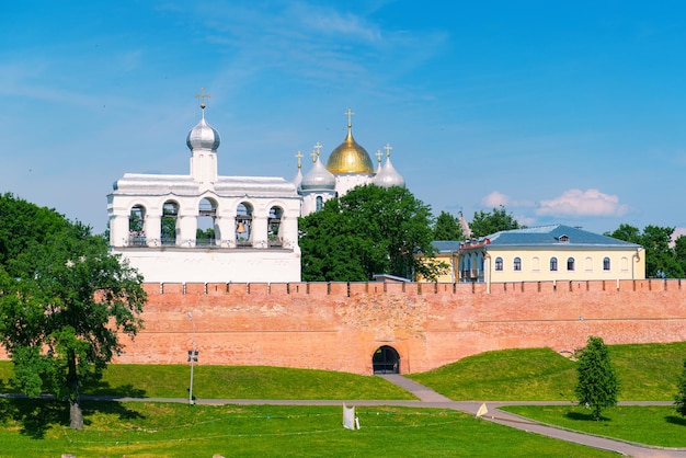 O Kremlin em Veliky Novgorod