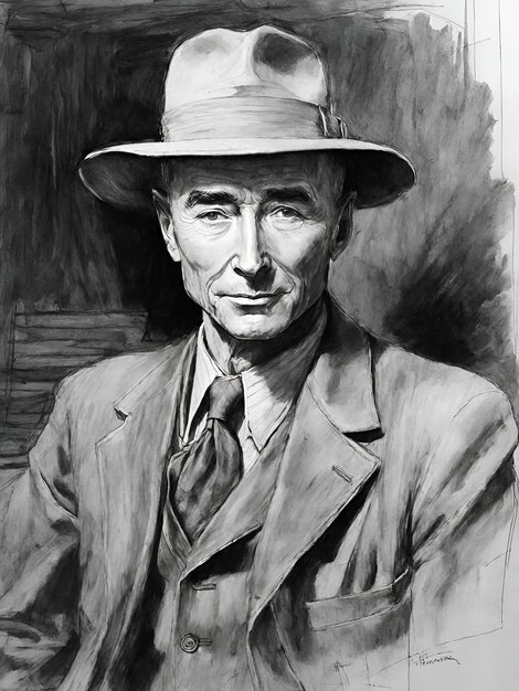 O legado de J Robert Oppenheimer Uma jornada de 60 anos gerada por IA