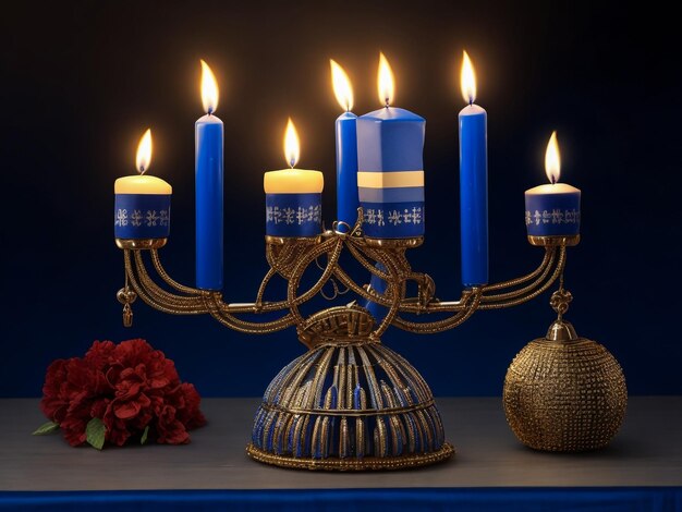 O lindo Hanukkah