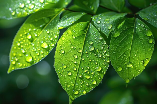 o lindo verde da natureza fotografia profissional