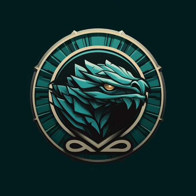 Foto o logotipo do komodo é muito detalhado.