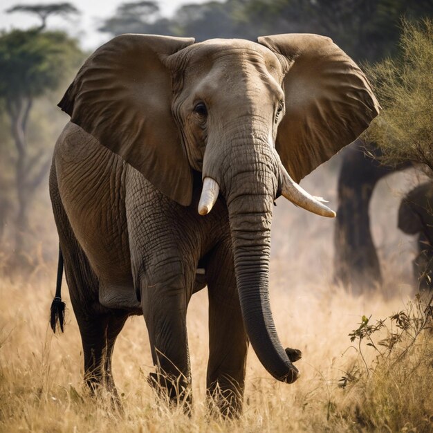 O Majestico Elefante Guardião da Savana