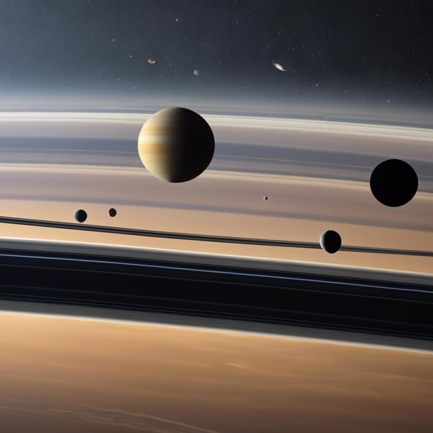 O Majestico Planeta Anelado de Saturno