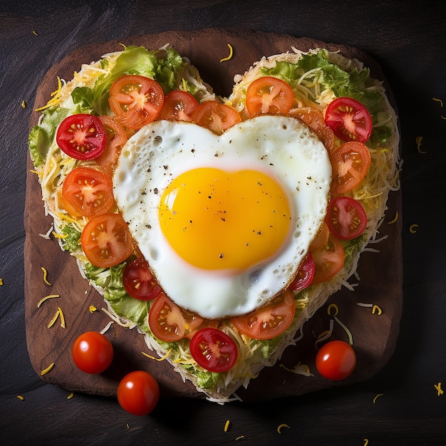 Foto o melhor pequeno-almoço da índia e do paquistão feito com ia gerativa