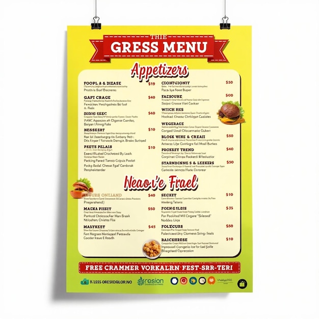 O Menu de Gress