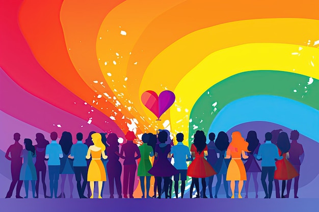 O Mês do Orgulho, comemorado em junho, é um momento para os indivíduos e aliados LGBTQ se reunirem para promover a igualdade de aceitação.