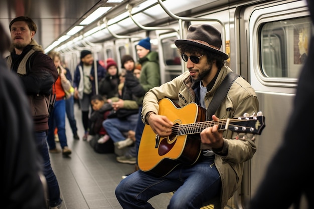 O metrô de Nova Iorque, o caldeirão do movimento urbano e da cultura