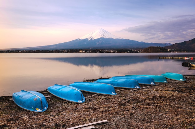 Foto o monte fuji no japão