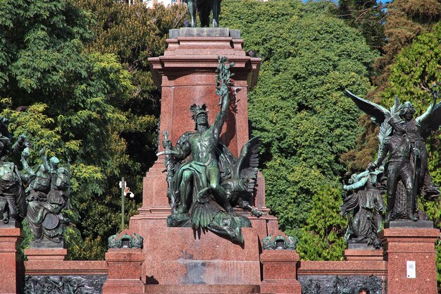 O monumento em Buenos Aires, Argentina