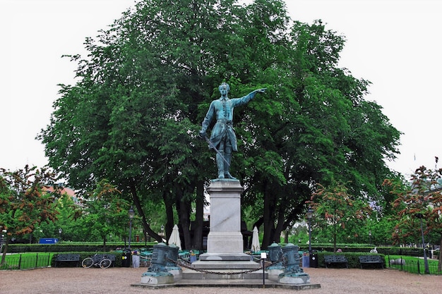 O monumento em Estocolmo Suécia