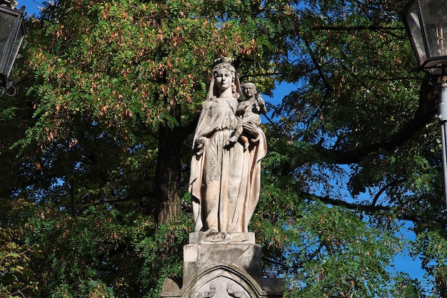 O monumento em Varsóvia, Polônia