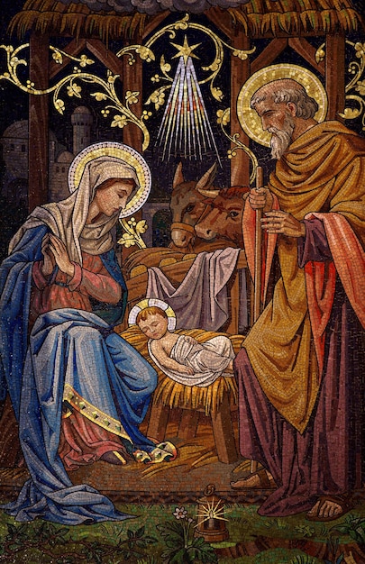 O mosaico da Natividade