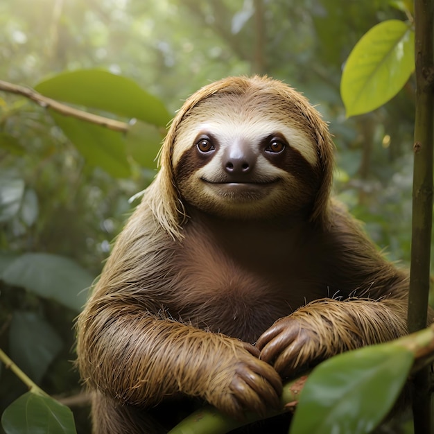 O mundo enigmático das preguiças e a existência tranquila da floresta tropical